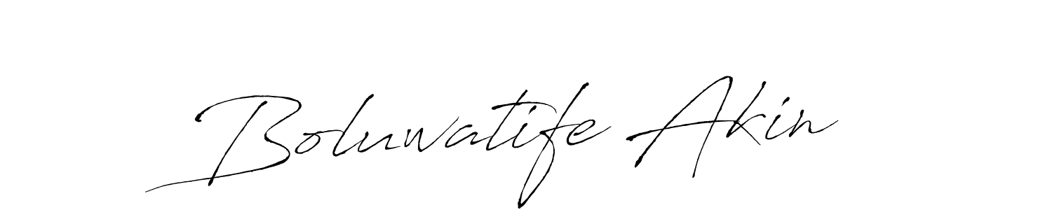 How to make Boluwatife Akin signature? Antro_Vectra is a professional autograph style. Create handwritten signature for Boluwatife Akin name. Boluwatife Akin signature style 6 images and pictures png