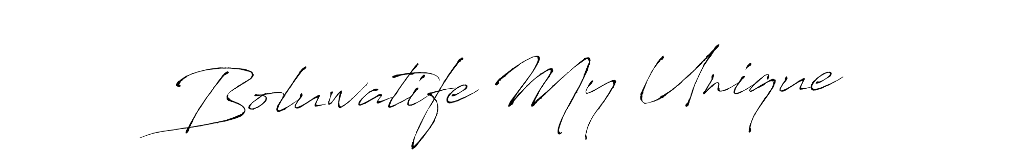 How to Draw Boluwatife My Unique signature style? Antro_Vectra is a latest design signature styles for name Boluwatife My Unique. Boluwatife My Unique signature style 6 images and pictures png