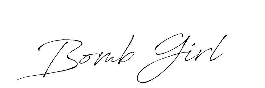 It looks lik you need a new signature style for name Bomb Girl. Design unique handwritten (Antro_Vectra) signature with our free signature maker in just a few clicks. Bomb Girl signature style 6 images and pictures png