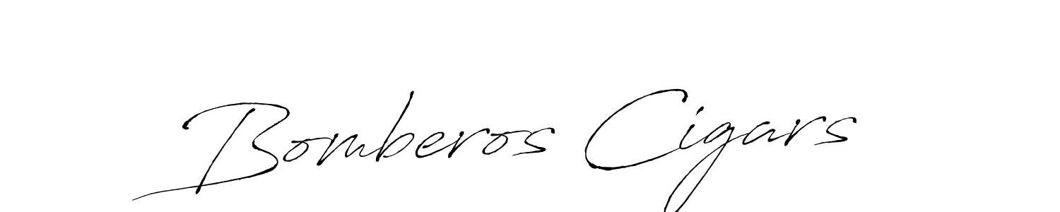 Use a signature maker to create a handwritten signature online. With this signature software, you can design (Antro_Vectra) your own signature for name Bomberos Cigars. Bomberos Cigars signature style 6 images and pictures png