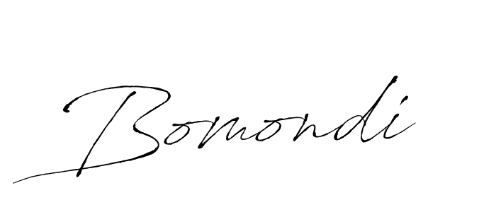 Also we have Bomondi name is the best signature style. Create professional handwritten signature collection using Antro_Vectra autograph style. Bomondi signature style 6 images and pictures png