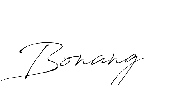 Bonang stylish signature style. Best Handwritten Sign (Antro_Vectra) for my name. Handwritten Signature Collection Ideas for my name Bonang. Bonang signature style 6 images and pictures png