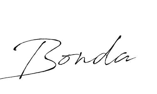 Antro_Vectra is a professional signature style that is perfect for those who want to add a touch of class to their signature. It is also a great choice for those who want to make their signature more unique. Get Bonda name to fancy signature for free. Bonda signature style 6 images and pictures png