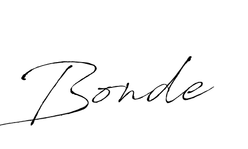 Use a signature maker to create a handwritten signature online. With this signature software, you can design (Antro_Vectra) your own signature for name Bonde. Bonde signature style 6 images and pictures png