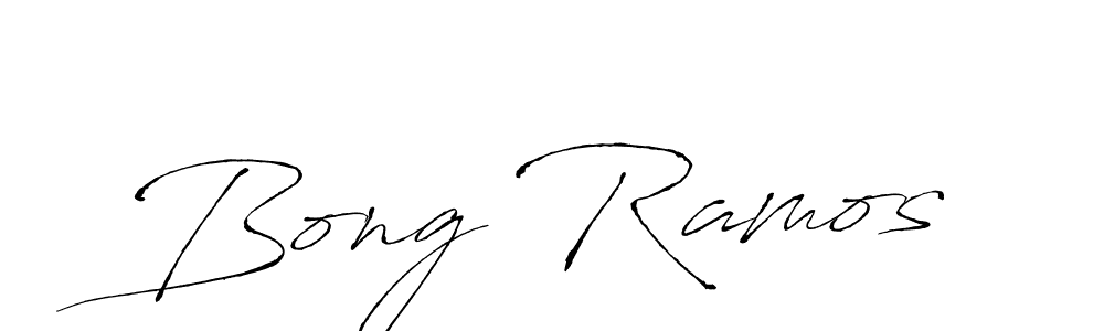 Use a signature maker to create a handwritten signature online. With this signature software, you can design (Antro_Vectra) your own signature for name Bong Ramos. Bong Ramos signature style 6 images and pictures png