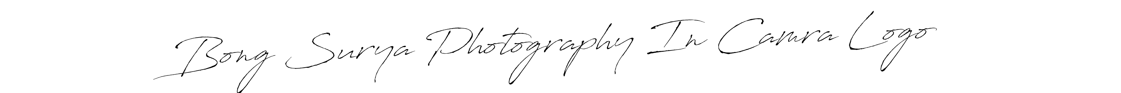 Use a signature maker to create a handwritten signature online. With this signature software, you can design (Antro_Vectra) your own signature for name Bong Surya Photography In Camra Logo. Bong Surya Photography In Camra Logo signature style 6 images and pictures png
