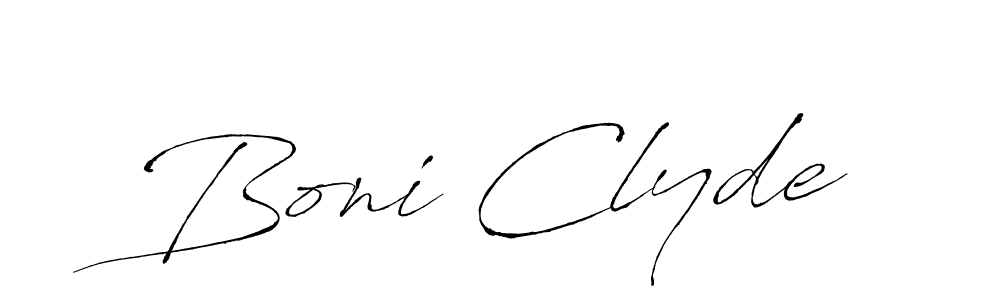 Also You can easily find your signature by using the search form. We will create Boni Clyde name handwritten signature images for you free of cost using Antro_Vectra sign style. Boni Clyde signature style 6 images and pictures png