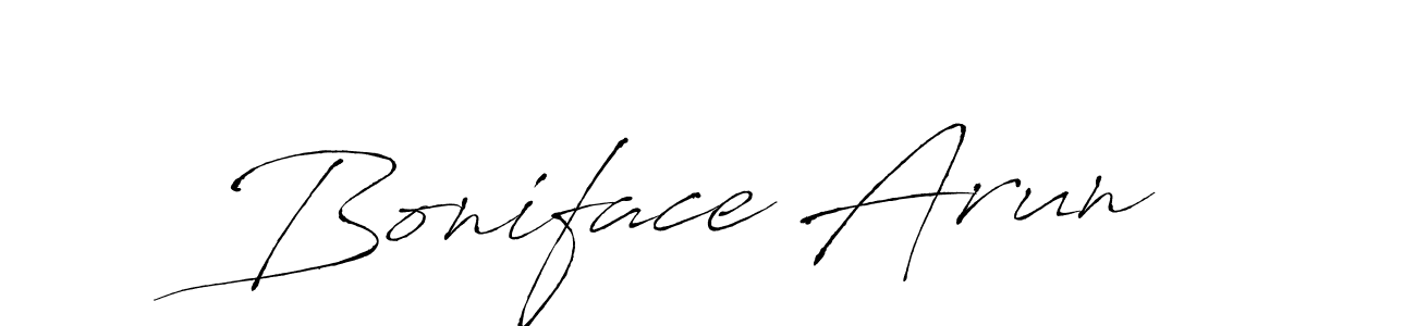 How to Draw Boniface Arun signature style? Antro_Vectra is a latest design signature styles for name Boniface Arun. Boniface Arun signature style 6 images and pictures png