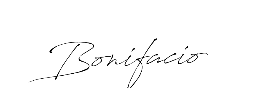 How to make Bonifacio signature? Antro_Vectra is a professional autograph style. Create handwritten signature for Bonifacio name. Bonifacio signature style 6 images and pictures png