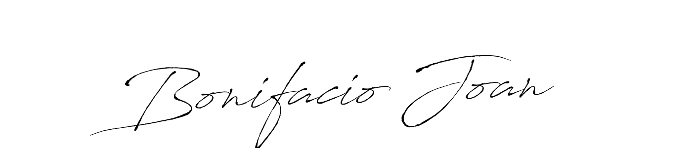 The best way (Antro_Vectra) to make a short signature is to pick only two or three words in your name. The name Bonifacio Joan include a total of six letters. For converting this name. Bonifacio Joan signature style 6 images and pictures png