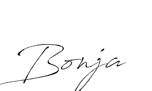 You should practise on your own different ways (Antro_Vectra) to write your name (Bonja) in signature. don't let someone else do it for you. Bonja signature style 6 images and pictures png