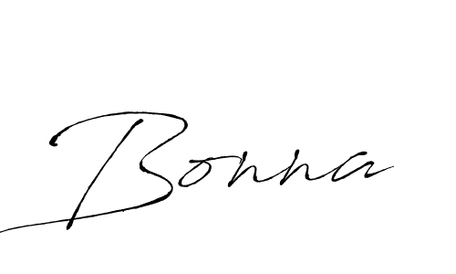 How to make Bonna signature? Antro_Vectra is a professional autograph style. Create handwritten signature for Bonna name. Bonna signature style 6 images and pictures png