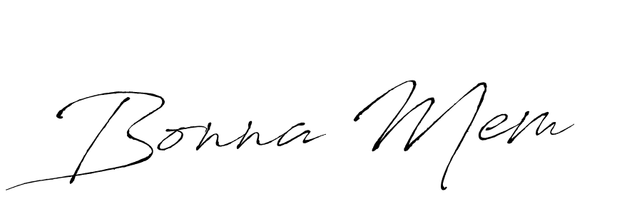 Make a short Bonna Mem signature style. Manage your documents anywhere anytime using Antro_Vectra. Create and add eSignatures, submit forms, share and send files easily. Bonna Mem signature style 6 images and pictures png