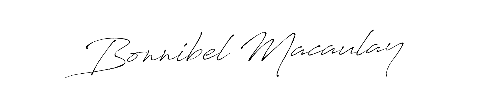 Make a beautiful signature design for name Bonnibel Macaulay. With this signature (Antro_Vectra) style, you can create a handwritten signature for free. Bonnibel Macaulay signature style 6 images and pictures png