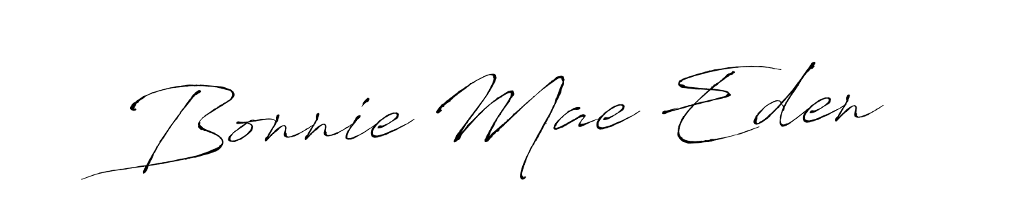 You should practise on your own different ways (Antro_Vectra) to write your name (Bonnie Mae Eden) in signature. don't let someone else do it for you. Bonnie Mae Eden signature style 6 images and pictures png