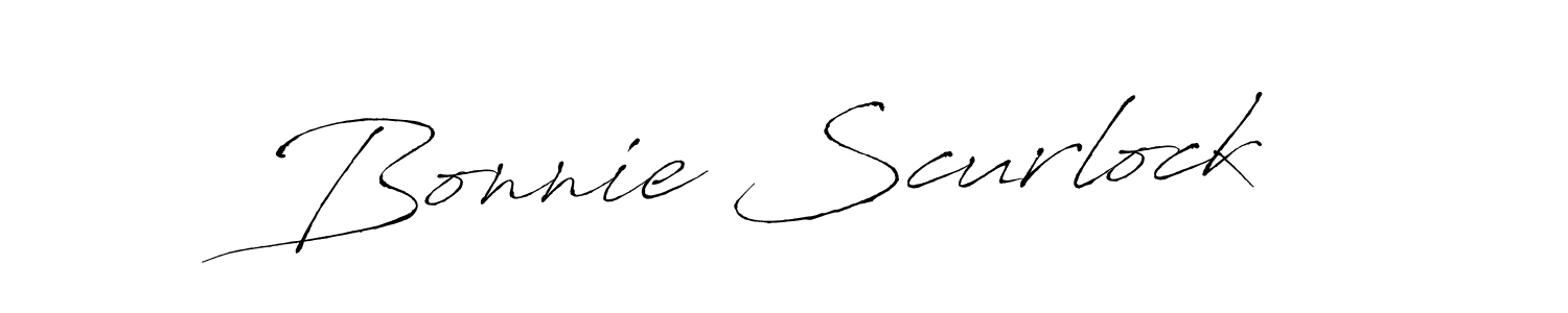 Use a signature maker to create a handwritten signature online. With this signature software, you can design (Antro_Vectra) your own signature for name Bonnie Scurlock. Bonnie Scurlock signature style 6 images and pictures png