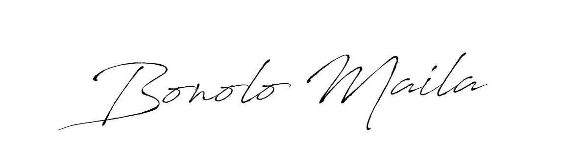 It looks lik you need a new signature style for name Bonolo Maila. Design unique handwritten (Antro_Vectra) signature with our free signature maker in just a few clicks. Bonolo Maila signature style 6 images and pictures png