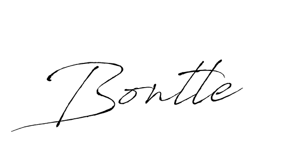 Use a signature maker to create a handwritten signature online. With this signature software, you can design (Antro_Vectra) your own signature for name Bontle. Bontle signature style 6 images and pictures png