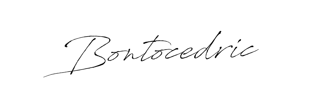 Also we have Bontocedric name is the best signature style. Create professional handwritten signature collection using Antro_Vectra autograph style. Bontocedric signature style 6 images and pictures png