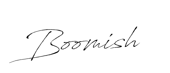 Boomish stylish signature style. Best Handwritten Sign (Antro_Vectra) for my name. Handwritten Signature Collection Ideas for my name Boomish. Boomish signature style 6 images and pictures png