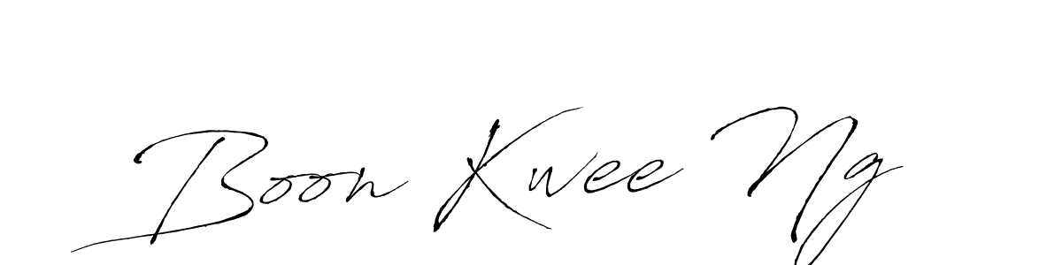 Use a signature maker to create a handwritten signature online. With this signature software, you can design (Antro_Vectra) your own signature for name Boon Kwee Ng. Boon Kwee Ng signature style 6 images and pictures png
