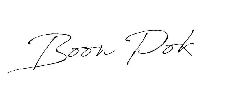 Create a beautiful signature design for name Boon Pok. With this signature (Antro_Vectra) fonts, you can make a handwritten signature for free. Boon Pok signature style 6 images and pictures png