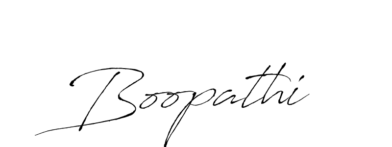 Create a beautiful signature design for name Boopathi. With this signature (Antro_Vectra) fonts, you can make a handwritten signature for free. Boopathi signature style 6 images and pictures png