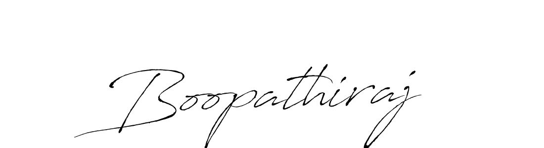 Boopathiraj stylish signature style. Best Handwritten Sign (Antro_Vectra) for my name. Handwritten Signature Collection Ideas for my name Boopathiraj. Boopathiraj signature style 6 images and pictures png