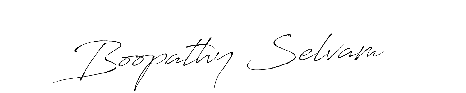 Also we have Boopathy Selvam name is the best signature style. Create professional handwritten signature collection using Antro_Vectra autograph style. Boopathy Selvam signature style 6 images and pictures png