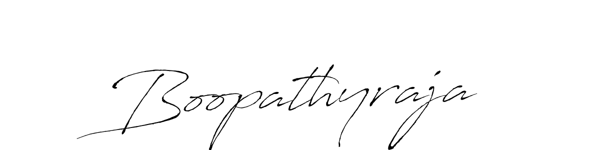 Design your own signature with our free online signature maker. With this signature software, you can create a handwritten (Antro_Vectra) signature for name Boopathyraja. Boopathyraja signature style 6 images and pictures png