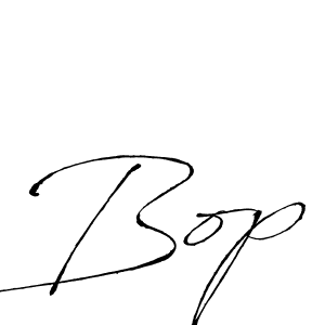 How to make Bop signature? Antro_Vectra is a professional autograph style. Create handwritten signature for Bop name. Bop signature style 6 images and pictures png
