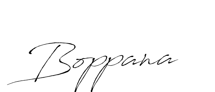 You should practise on your own different ways (Antro_Vectra) to write your name (Boppana) in signature. don't let someone else do it for you. Boppana signature style 6 images and pictures png