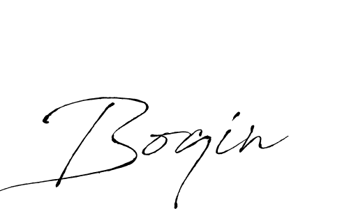 Create a beautiful signature design for name Boqin. With this signature (Antro_Vectra) fonts, you can make a handwritten signature for free. Boqin signature style 6 images and pictures png