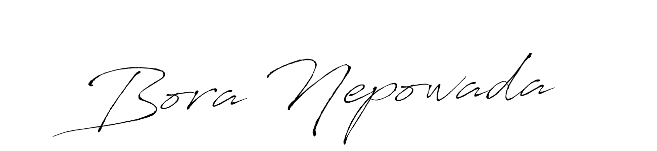 You can use this online signature creator to create a handwritten signature for the name Bora Nepowada. This is the best online autograph maker. Bora Nepowada signature style 6 images and pictures png