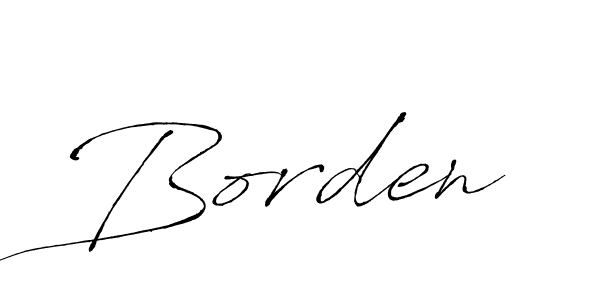 How to Draw Borden signature style? Antro_Vectra is a latest design signature styles for name Borden. Borden signature style 6 images and pictures png