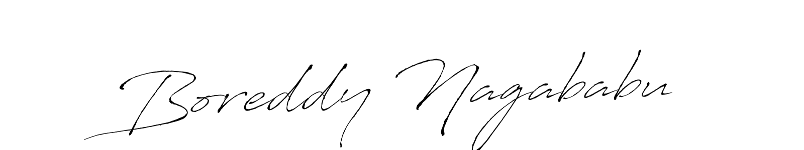 How to make Boreddy Nagababu signature? Antro_Vectra is a professional autograph style. Create handwritten signature for Boreddy Nagababu name. Boreddy Nagababu signature style 6 images and pictures png