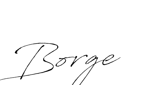 Borge stylish signature style. Best Handwritten Sign (Antro_Vectra) for my name. Handwritten Signature Collection Ideas for my name Borge. Borge signature style 6 images and pictures png