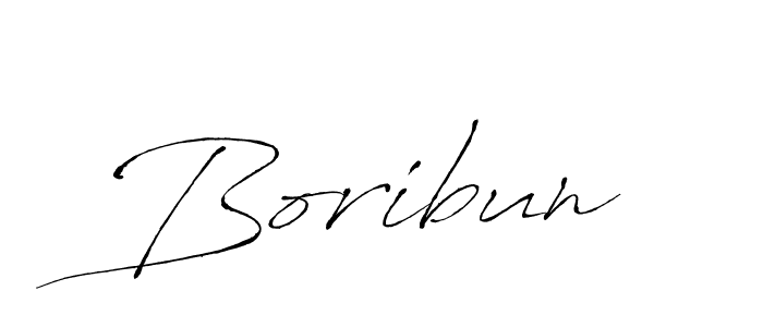 How to make Boribun name signature. Use Antro_Vectra style for creating short signs online. This is the latest handwritten sign. Boribun signature style 6 images and pictures png