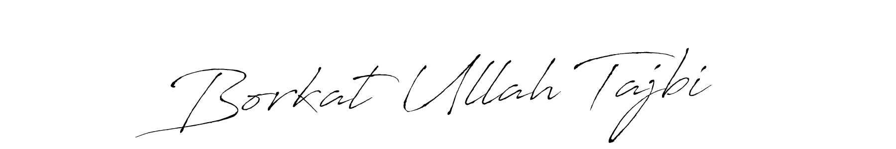 Antro_Vectra is a professional signature style that is perfect for those who want to add a touch of class to their signature. It is also a great choice for those who want to make their signature more unique. Get Borkat Ullah Tajbi name to fancy signature for free. Borkat Ullah Tajbi signature style 6 images and pictures png