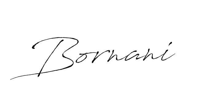 Bornani stylish signature style. Best Handwritten Sign (Antro_Vectra) for my name. Handwritten Signature Collection Ideas for my name Bornani. Bornani signature style 6 images and pictures png