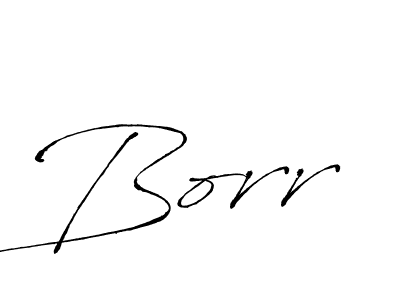Create a beautiful signature design for name Borr. With this signature (Antro_Vectra) fonts, you can make a handwritten signature for free. Borr signature style 6 images and pictures png