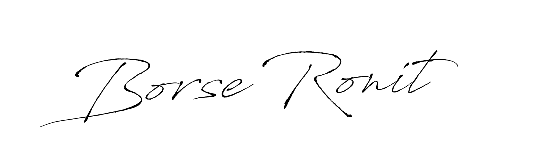 Similarly Antro_Vectra is the best handwritten signature design. Signature creator online .You can use it as an online autograph creator for name Borse Ronit. Borse Ronit signature style 6 images and pictures png