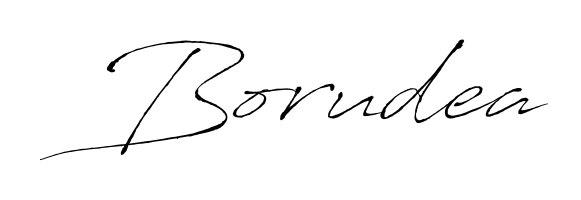 How to make Borudea name signature. Use Antro_Vectra style for creating short signs online. This is the latest handwritten sign. Borudea signature style 6 images and pictures png
