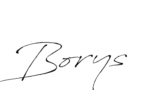How to Draw Borys signature style? Antro_Vectra is a latest design signature styles for name Borys. Borys signature style 6 images and pictures png