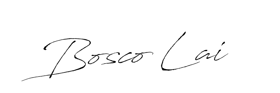 Once you've used our free online signature maker to create your best signature Antro_Vectra style, it's time to enjoy all of the benefits that Bosco Lai name signing documents. Bosco Lai signature style 6 images and pictures png