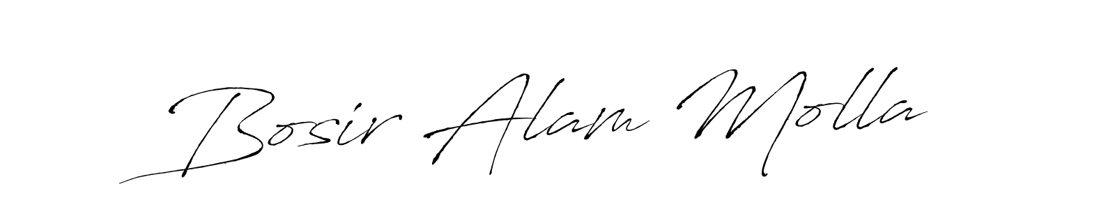 Also You can easily find your signature by using the search form. We will create Bosir Alam Molla name handwritten signature images for you free of cost using Antro_Vectra sign style. Bosir Alam Molla signature style 6 images and pictures png