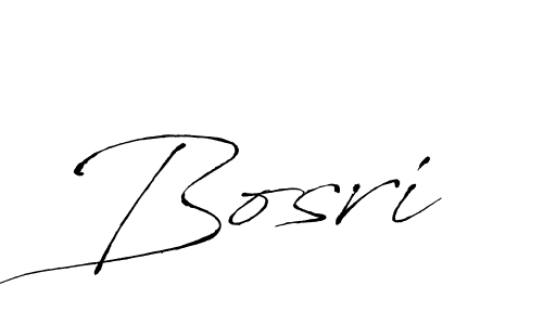 Design your own signature with our free online signature maker. With this signature software, you can create a handwritten (Antro_Vectra) signature for name Bosri. Bosri signature style 6 images and pictures png