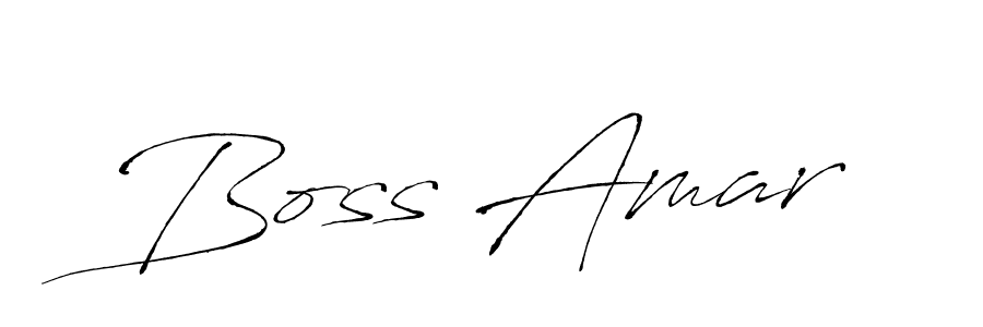 Create a beautiful signature design for name Boss Amar. With this signature (Antro_Vectra) fonts, you can make a handwritten signature for free. Boss Amar signature style 6 images and pictures png