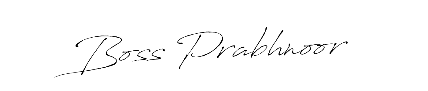 You should practise on your own different ways (Antro_Vectra) to write your name (Boss Prabhnoor) in signature. don't let someone else do it for you. Boss Prabhnoor signature style 6 images and pictures png