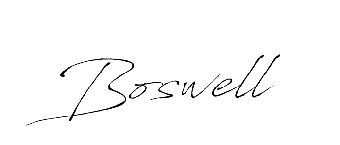 Boswell stylish signature style. Best Handwritten Sign (Antro_Vectra) for my name. Handwritten Signature Collection Ideas for my name Boswell. Boswell signature style 6 images and pictures png